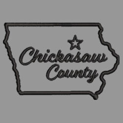 Chickasaw Court House - ® Women's Perfect Tri ® Hooded Cardigan - Black Design