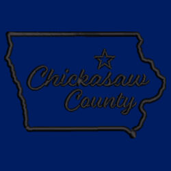 Chickasaw Court House - Dri FIT Stretch 1/2 Zip Cover Up - Black Design
