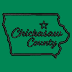 Chickasaw Court House - Core Classic Pique Polo - Black Design
