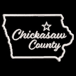 Chickasaw Court House - 3-Stripes Chest Sport Shirt - White Design