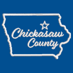 Chickasaw Court House - Women's Spotshield™ 50/50 Sport Shirt - White Design