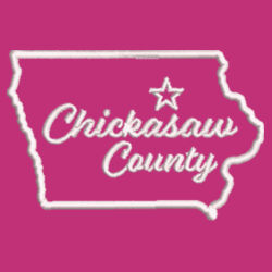 Chickasaw Court House - Ladies Core Classic Pique Polo - White Design