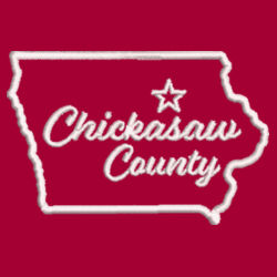 Chickasaw Court House - Core Classic Pique Polo - White Design
