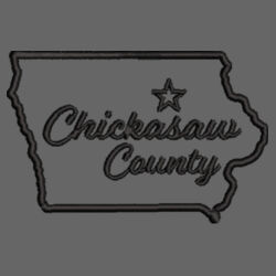 Chickasaw Court House - Climalite Basic Sport Shirt - Black Design